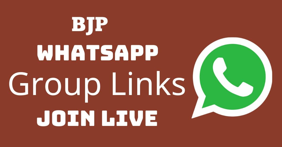 Join the Best BJP WhatsApp Group Links

