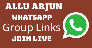 Read more about the article Allu Arjun Whatsapp Group Links Join Live