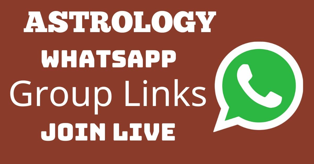 You are currently viewing Astrology Whatsapp Group Links Join Live