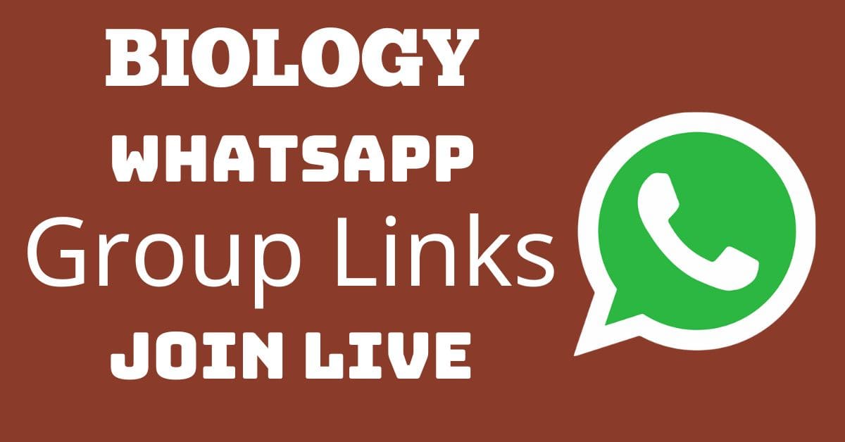 Read more about the article Biology Whatsapp Group Links Join Live