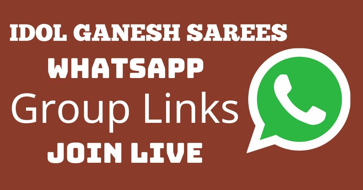 Read more about the article Idol Ganesh Sarees Whatsapp Group Links Join Live