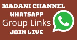 Read more about the article Madani Channel Whatsapp Group Links Join Live