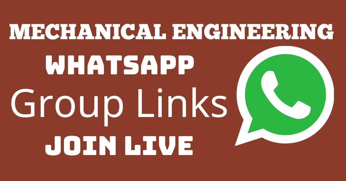 You are currently viewing Mechanical Engineering Whatsapp Group Links Join Live