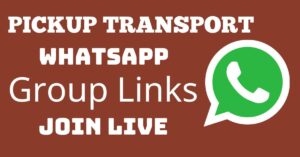 Read more about the article Pickup Transport Whatsapp Group Links Join Live