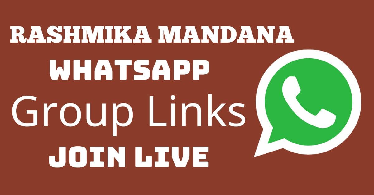 You are currently viewing Rashmika Mandana Whatsapp Group Links Join Live