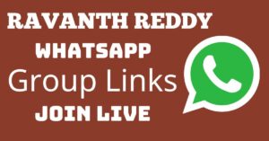 Read more about the article Revanth Reddy Whatsapp Group Links Join Live