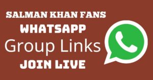 Read more about the article Salman Khan Fans Whatsapp Group Links Join Live