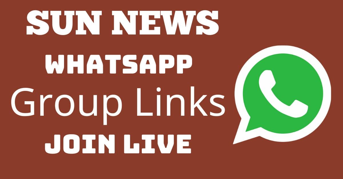 Read more about the article Sun News Whatsapp Group Links Join Live