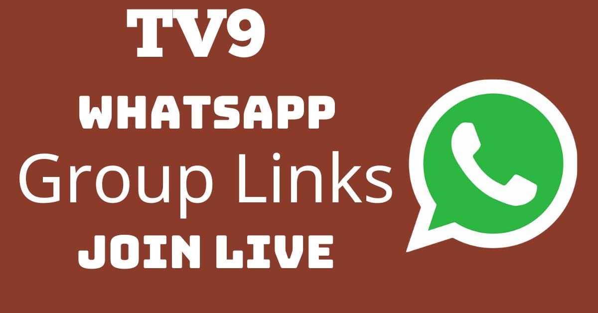 Read more about the article TV9 Whatsapp Group Links Join Live